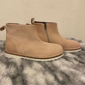 Birkenstock Melrose Slip On Leather Suede Boots